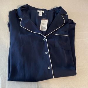 BNWT Forever 21 Navy PJ Top Size Small